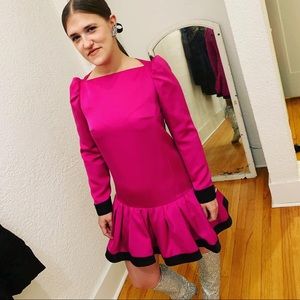 Marc Jacobs Long Sleeve Dress w/ Ruffle LN 2018